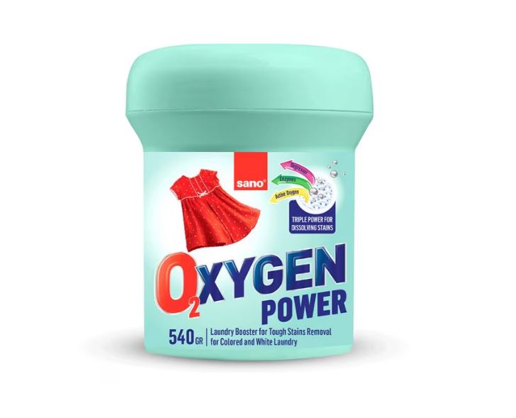 SANO OXYGEN POWDER COLORED  540g